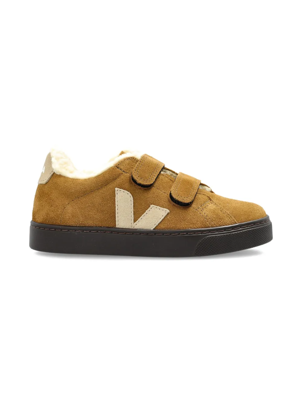 VEJA Kids Esplar v-logo sneakers Brown