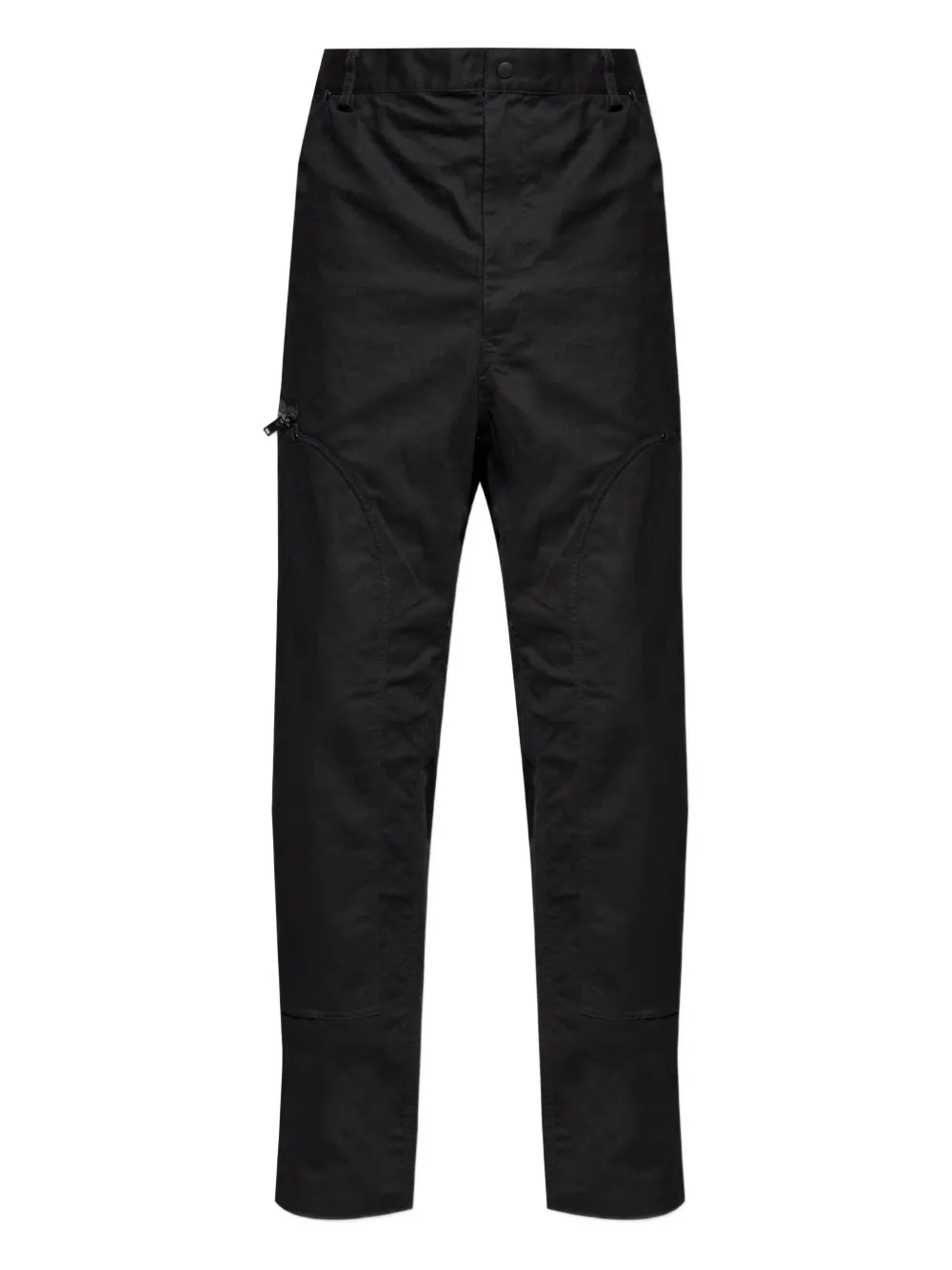 Y-3 buckle-fastening panelled trousers | Black | Image 1