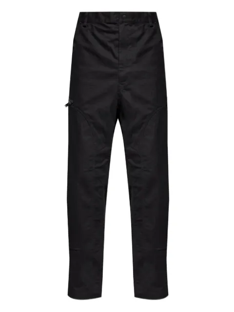 Y-3 buckle-fastening panelled trousers