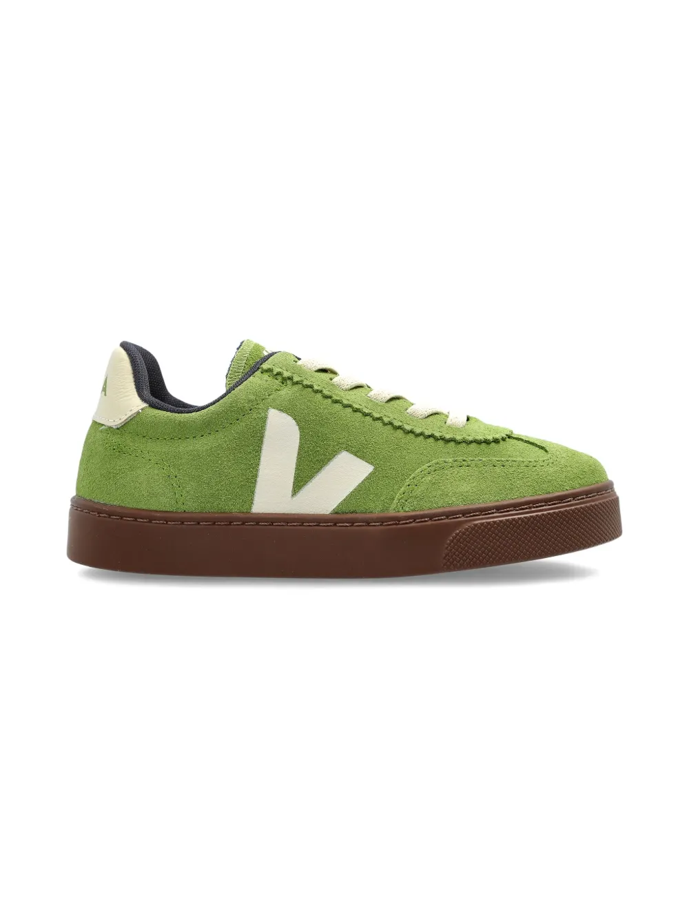 VEJA Kids Volley suede sneakers Green
