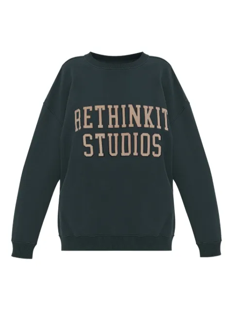 RETHINKIT STUDIOS embroidered-logo sweatshirt