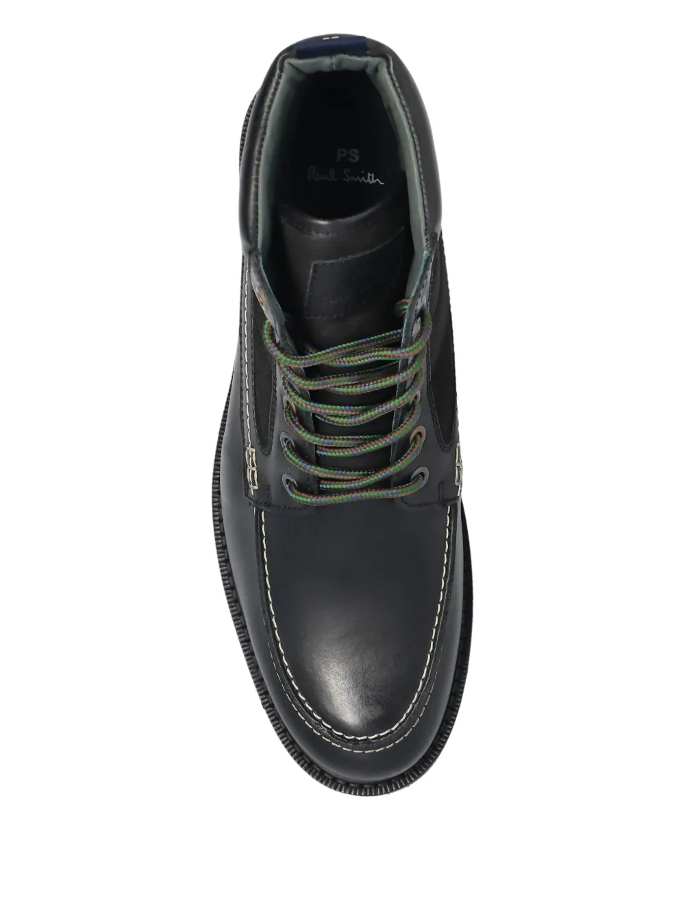 PS Paul Smith Curtis lace-up leather boots Black