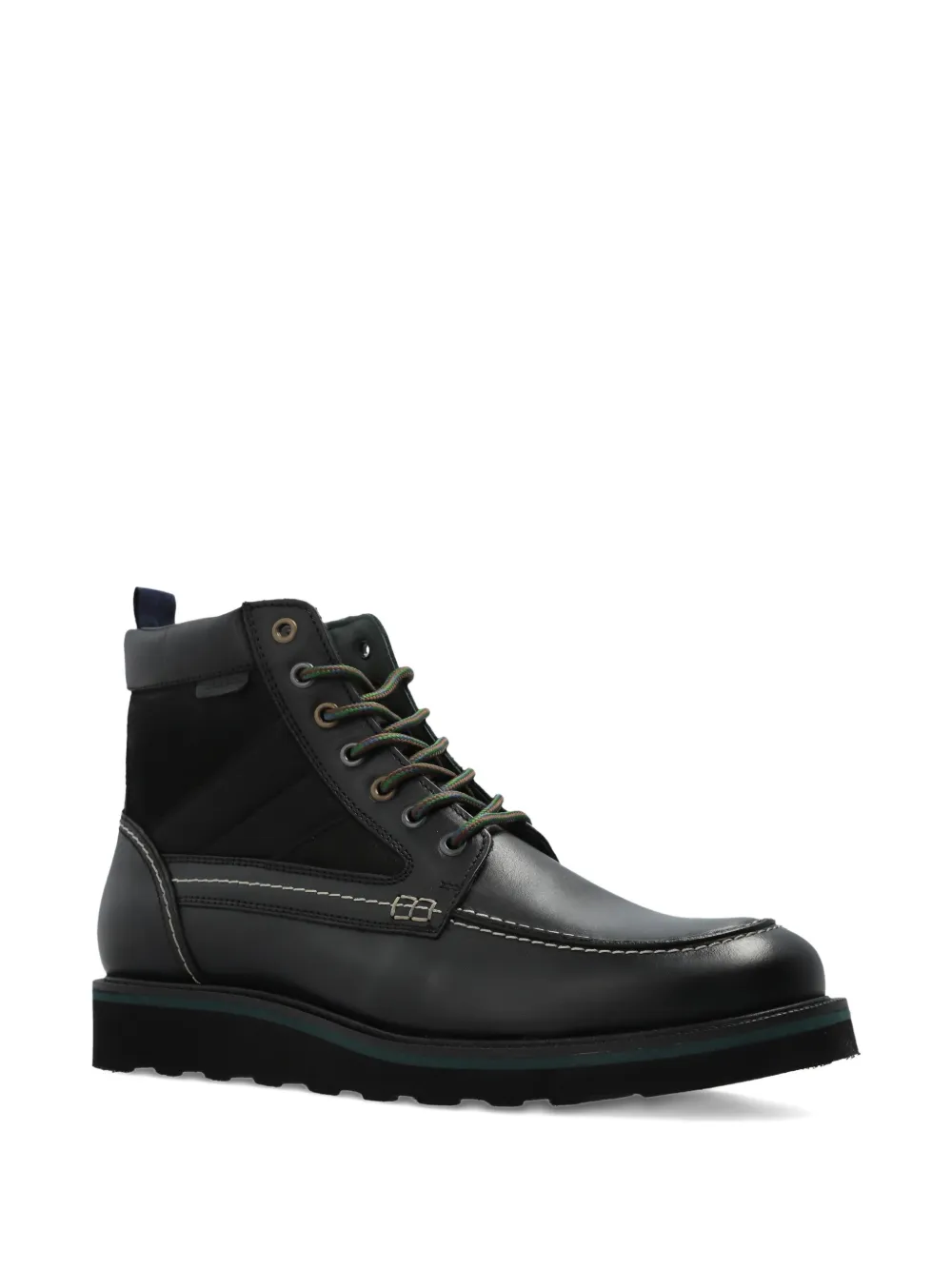 PS Paul Smith Curtis lace-up leather boots Black