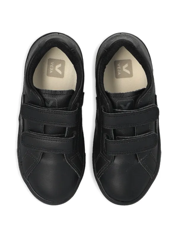 VEJA Kids Esplar double-strap Leather Sneakers Black FARFETCH ID