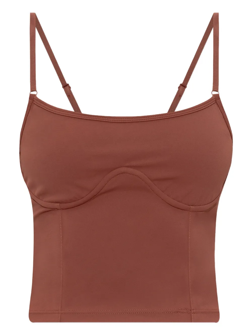Rethinkit Studios Underwired Strap Top In Brown