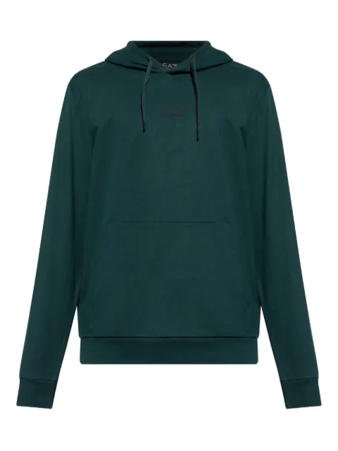 Ea7 Emporio Armani logo-detail hoodie