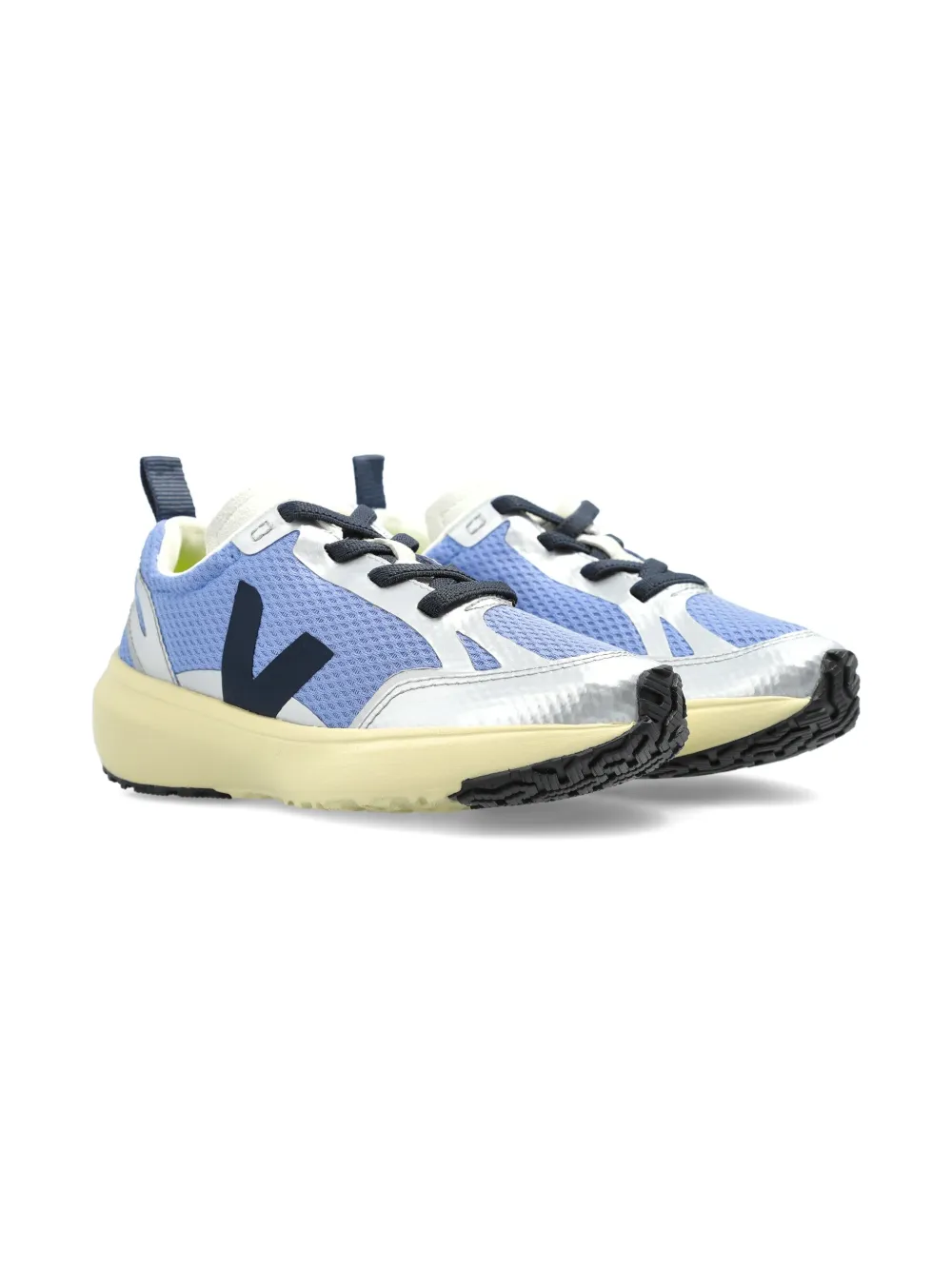 VEJA Kids Canary mesh-panel sneakers Blue