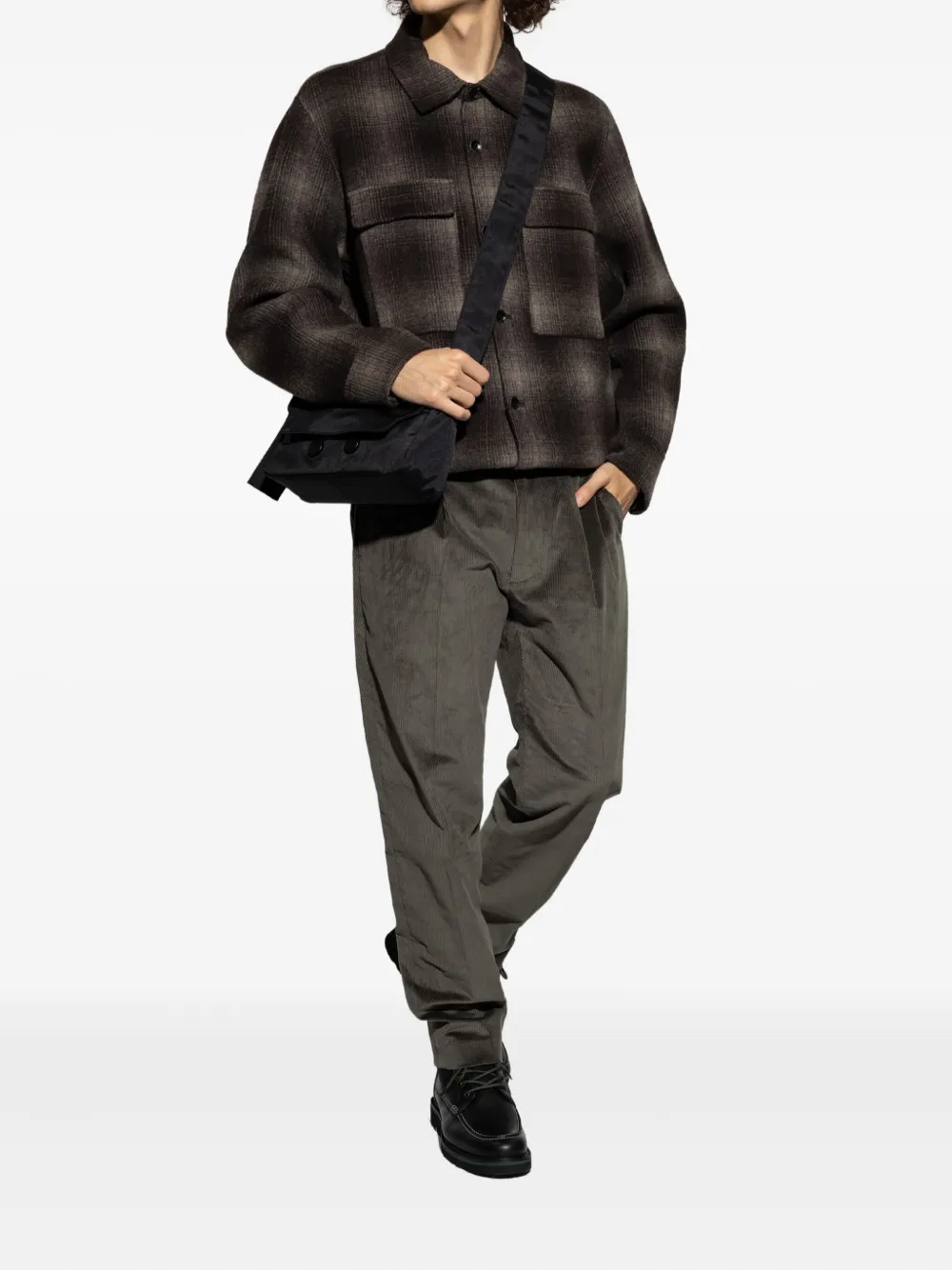 rag & bone plaid chest-pocket overshirt | Shirt Jackets | Image 2