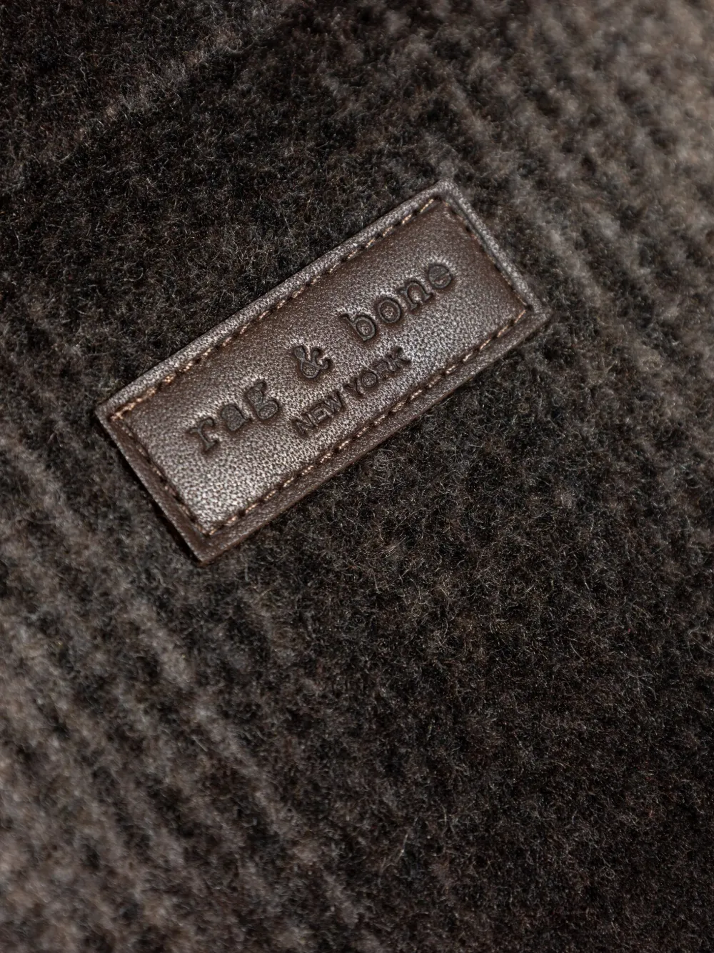 Rag & Bone Austin Checked Wool-blend Shirt Jacket In Multi