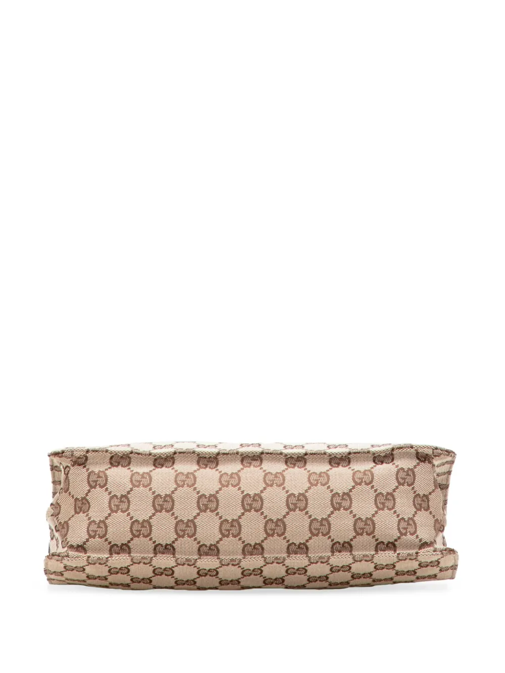 Pre-owned Gucci 2000-2015 Gg Canvas Eclipse Crossbody Bag In Brown