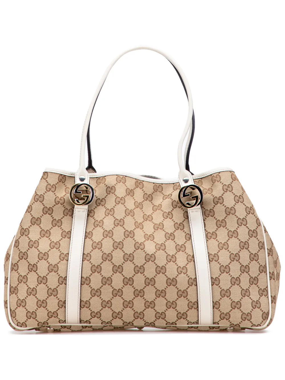 Gucci Pre-Owned 2000-2015 GG Canvas Twins tote bag | Brown | Image 1