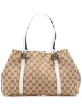 Gucci Pre-Owned 2000-2015 GG Canvas Twins tote bag - Brown