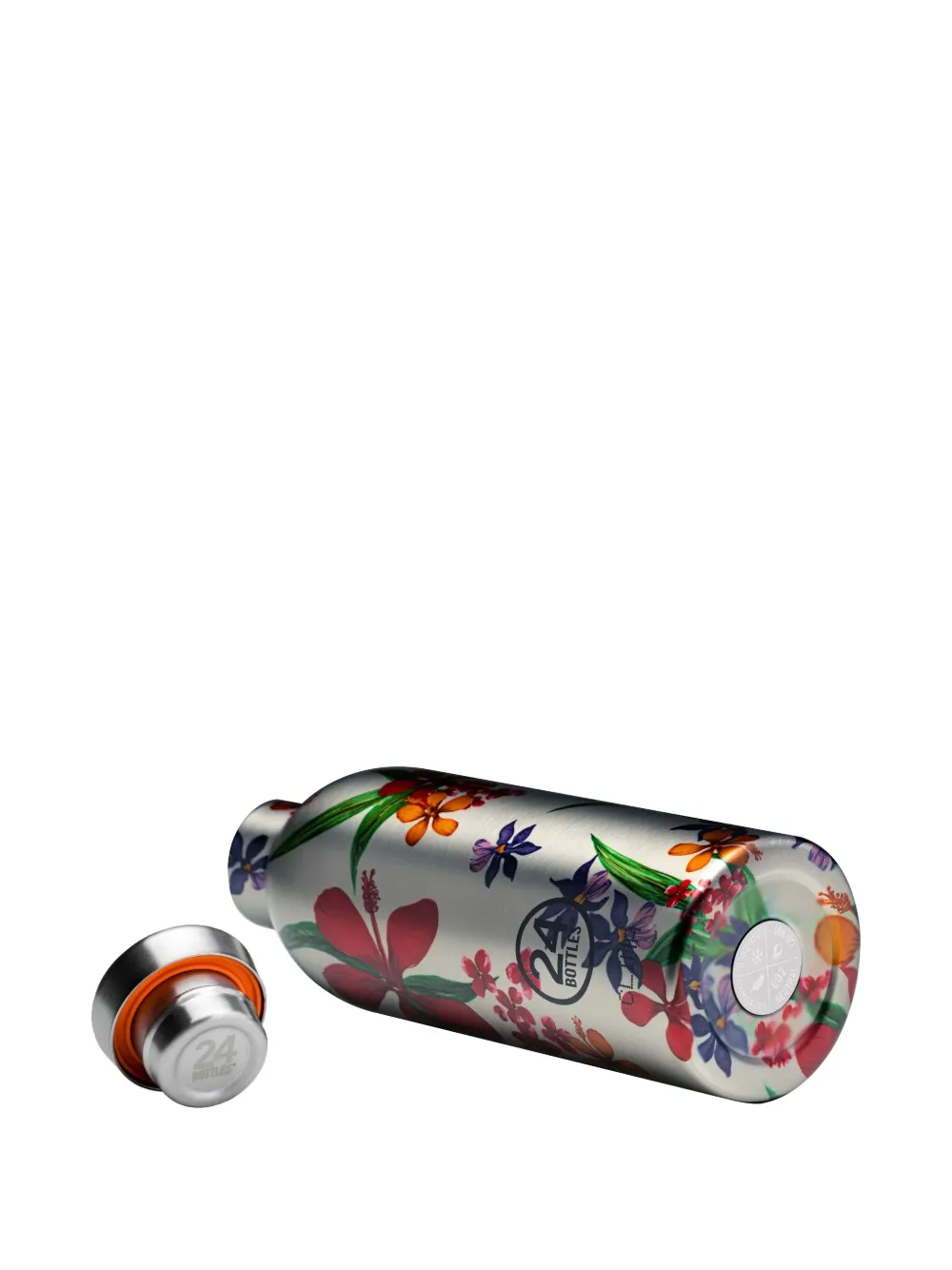 24bottles Amnesia Floral-print Water Bottle (500ml) In Multi