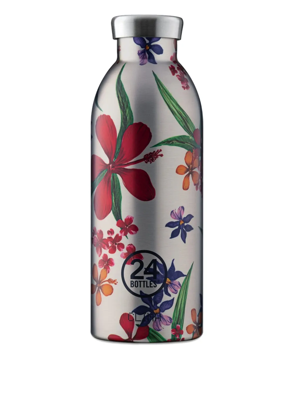 24bottles Amnesia Floral-print Water Bottle (500ml) In Multi