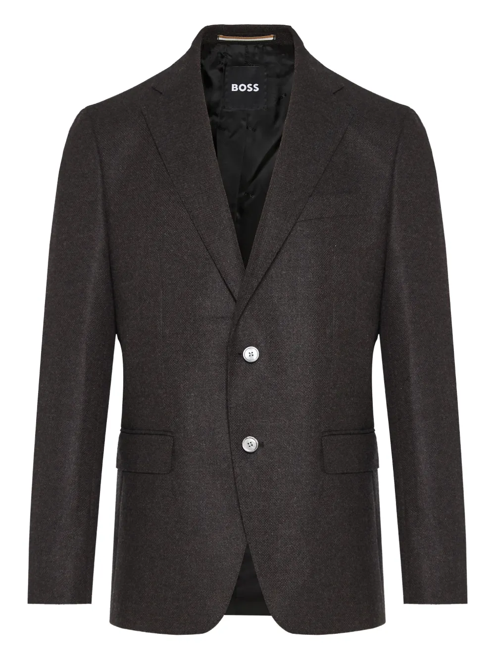 BOSS button-up blazer | Brown | Image 1