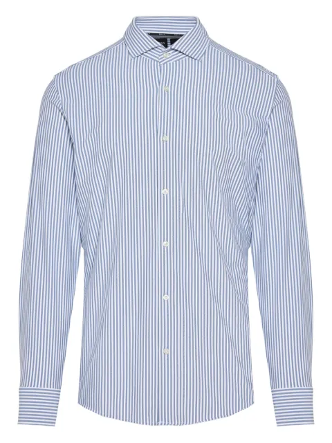 BOSS camisa con rayas estampadas