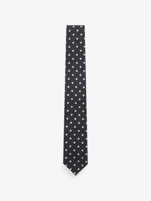 BOSS geometric-pattern tie