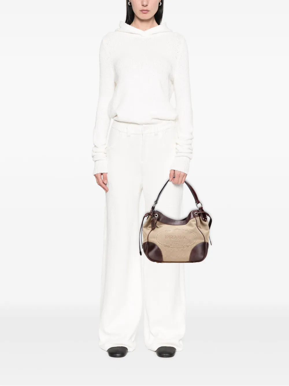 Prada Pre-Owned 2013-2025 Canvas Canapa Logo shoulder bag | Pre-Owned | Image 2