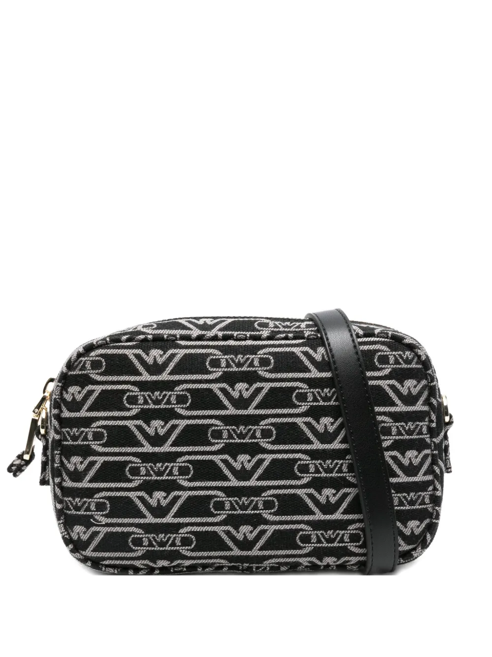 Emporio Armani bandolera con monograma | negro | Image 1