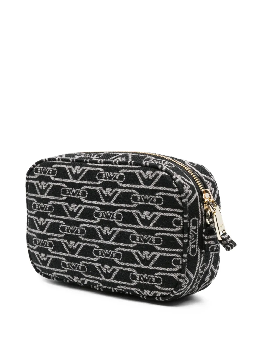 Emporio Armani Crossbodytas met logo-monogram Zwart