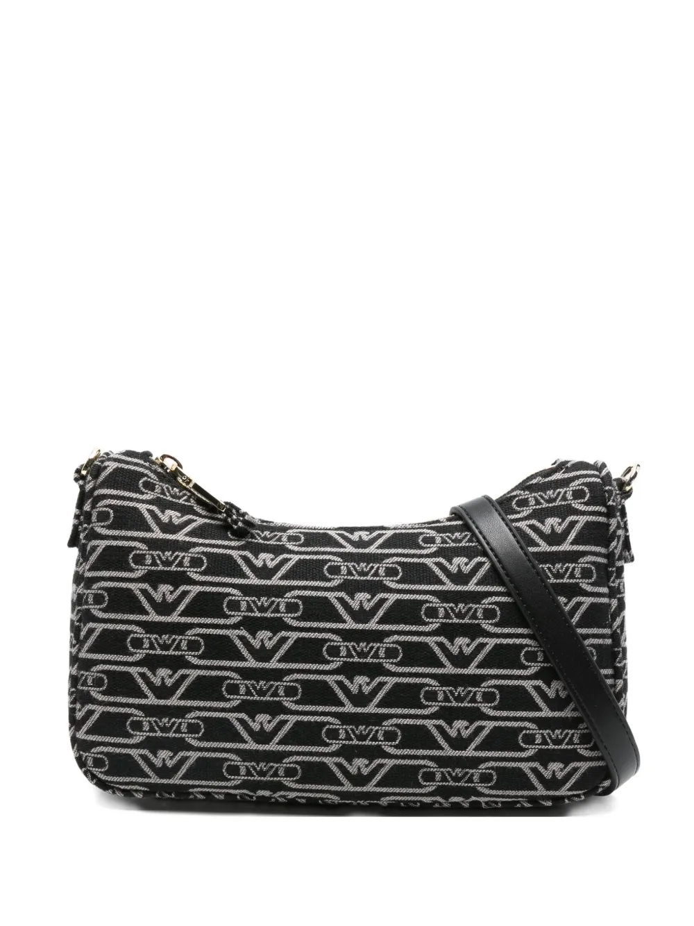Emporio Armani logo-monogram cross body bag | Black | Image 1