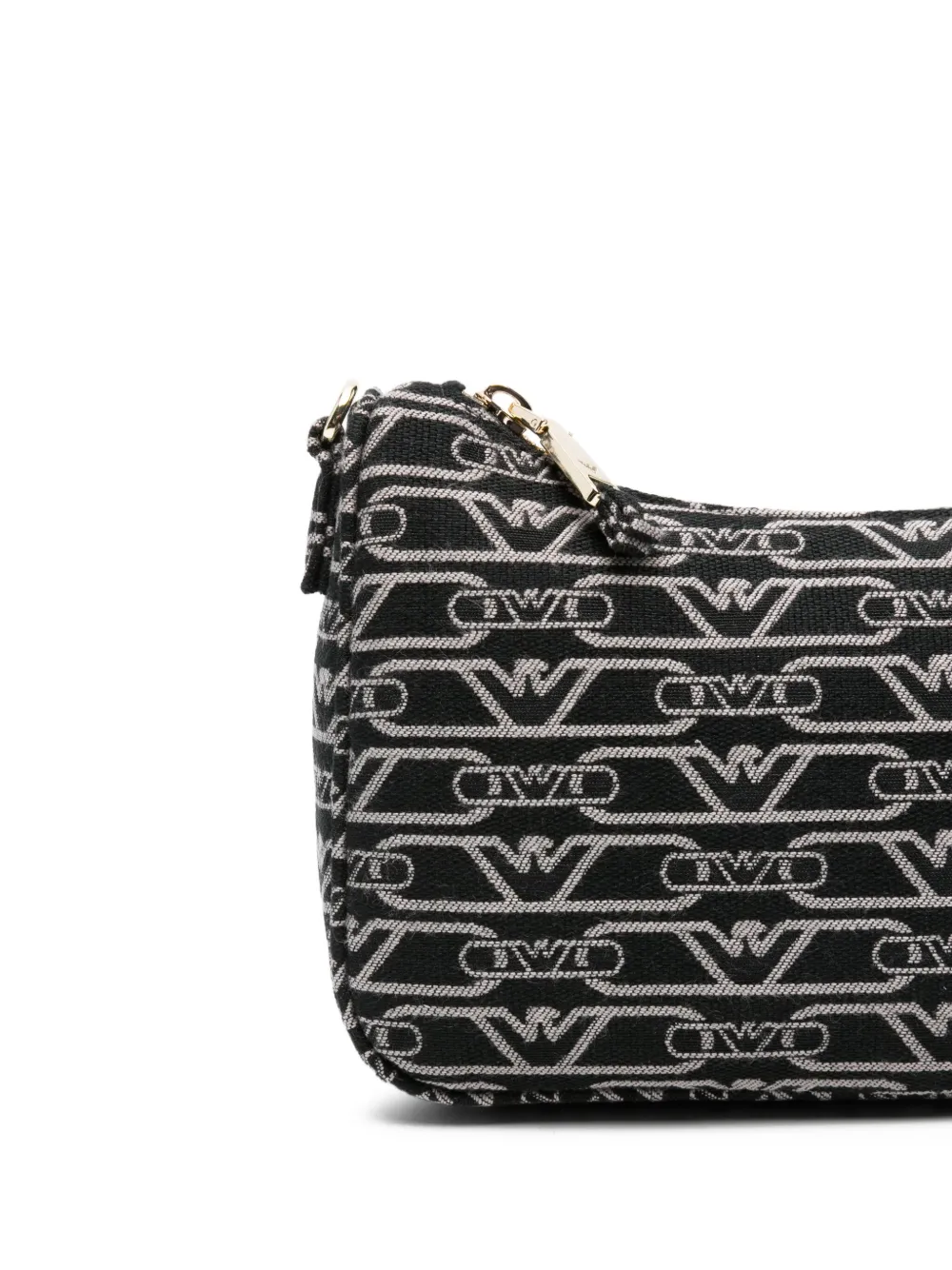 Emporio Armani Crossbodytas met logo-monogram Zwart