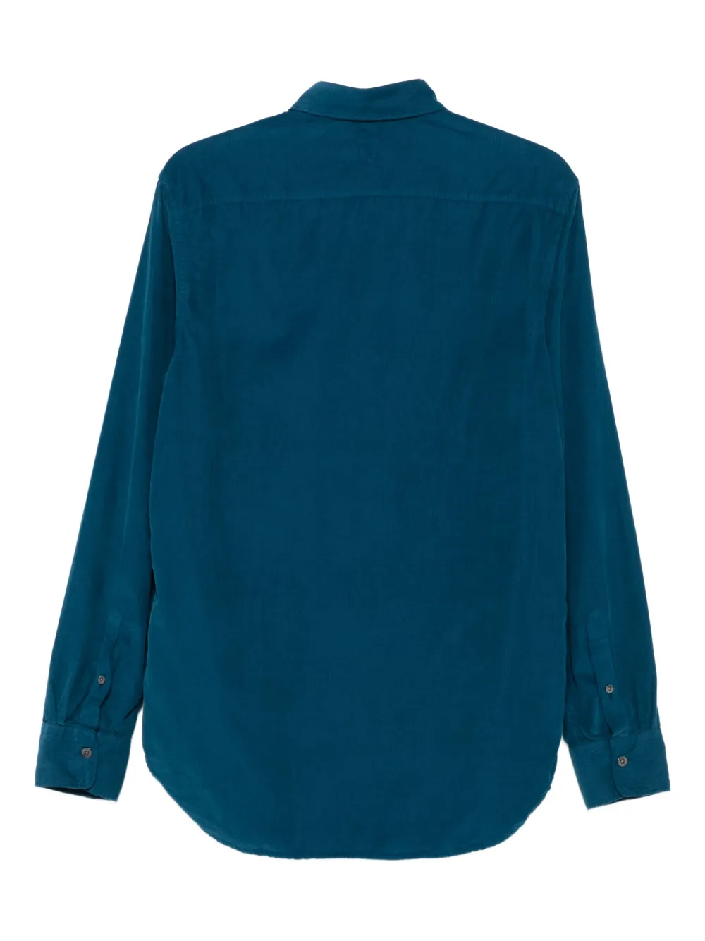 Canali Katoenen overhemd met lange mouwen - Blauw
