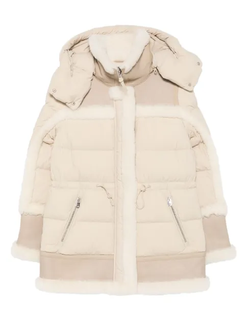 Mackage Lilibeth quilted shearling-trimmed coat