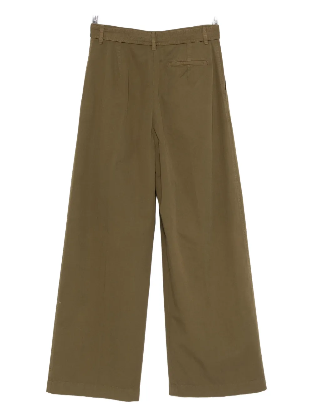 Christian Wijnants pleated belted trousers - Groen