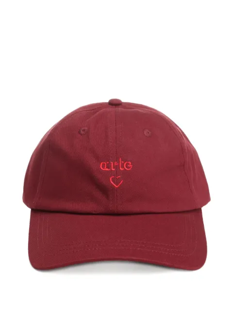 Arte Antwerp embroidered-heart baseball cap