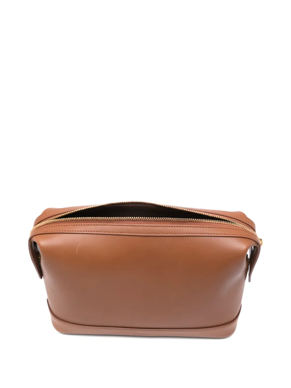 Saint Laurent Leren clutch Bruin