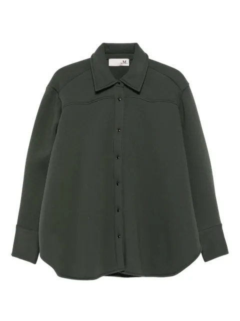 THE M curved-hem shirt
