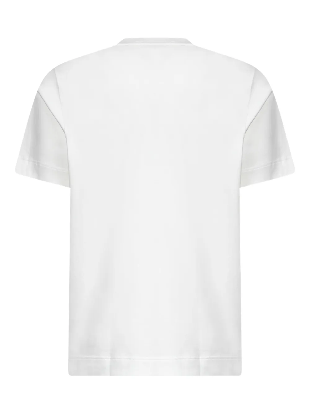 D4.0 crew-neck short-sleeve T-shirt Wit