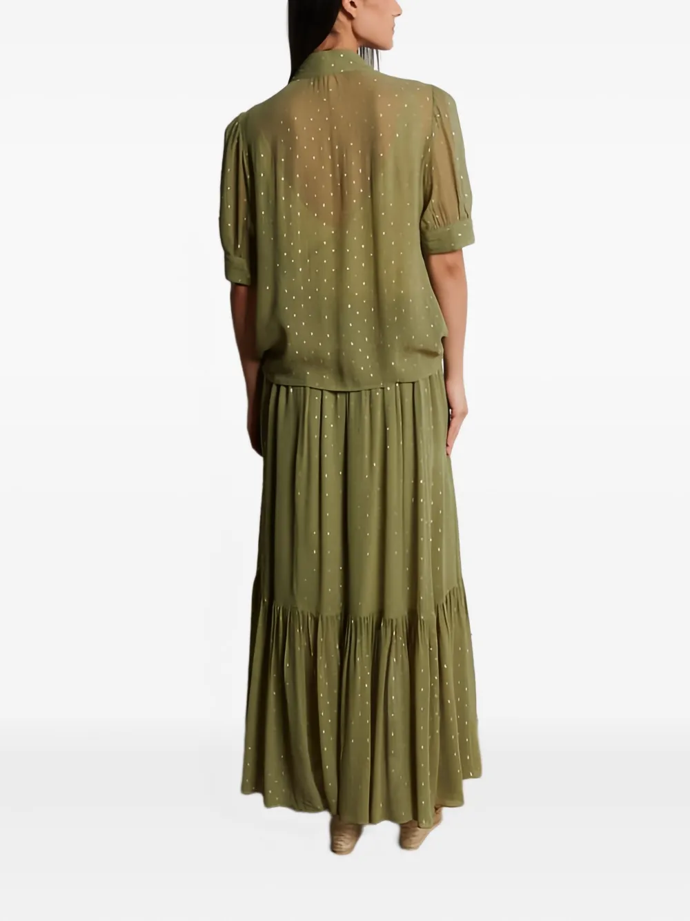 Ba&sh Mimi Buttoned Blouse In Neutral
