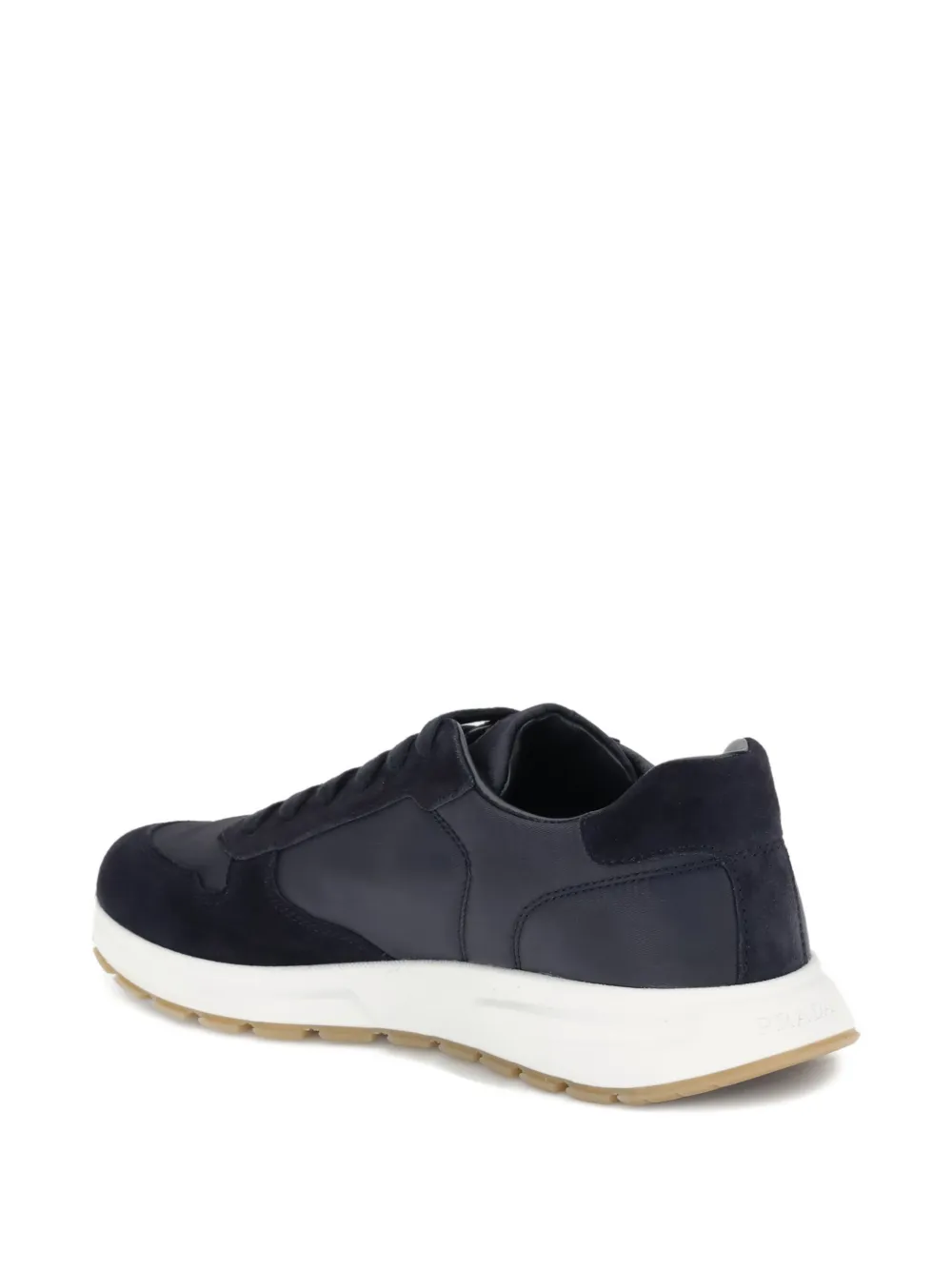 Prada Prax 1 suède sneakers Blauw