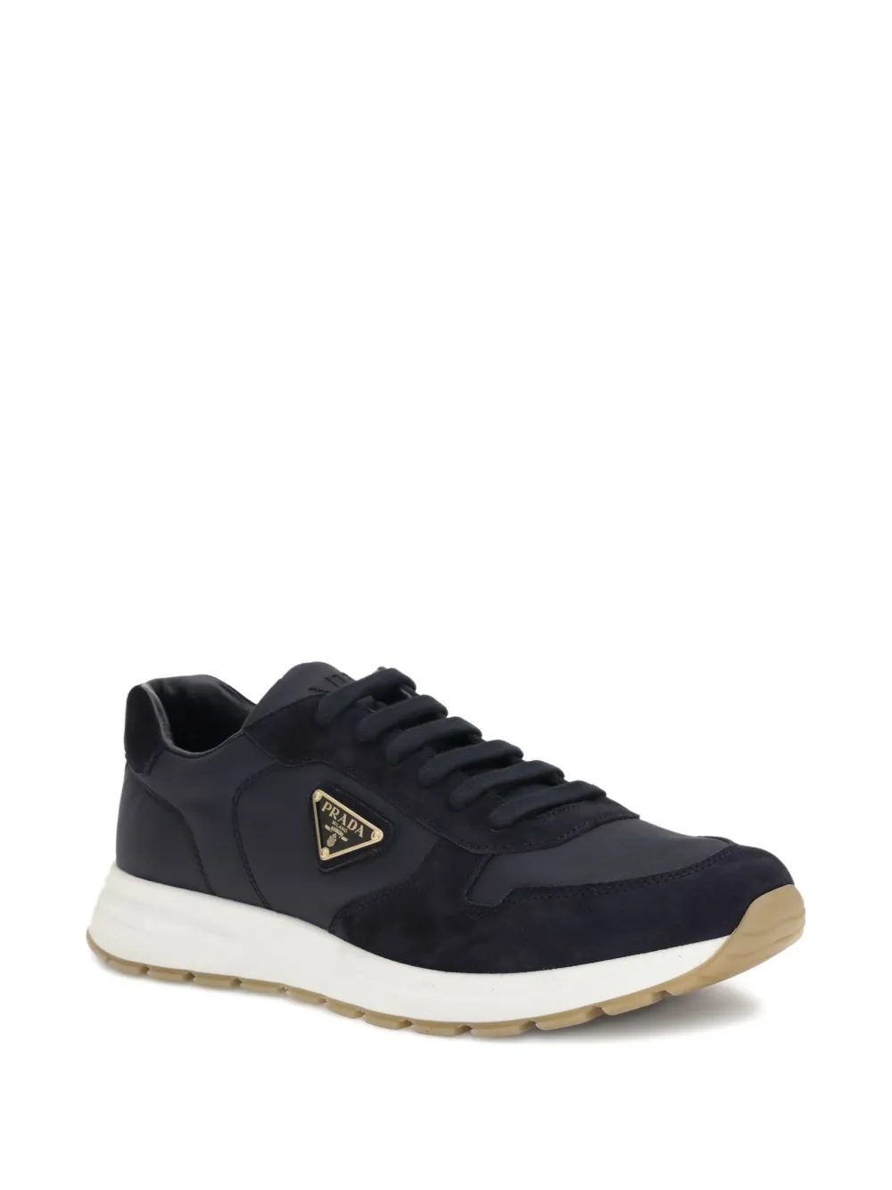Prada Prax 1 suède sneakers Blauw