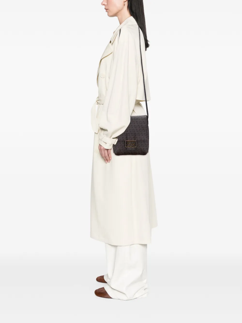Fendi Pre-Owned 2000-2010 Zucchino Spalmati crossbody bag | Pre-Owned | Image 2