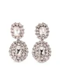 Giuseppe Di Morabito crystal-embellished drop earrings - Silver