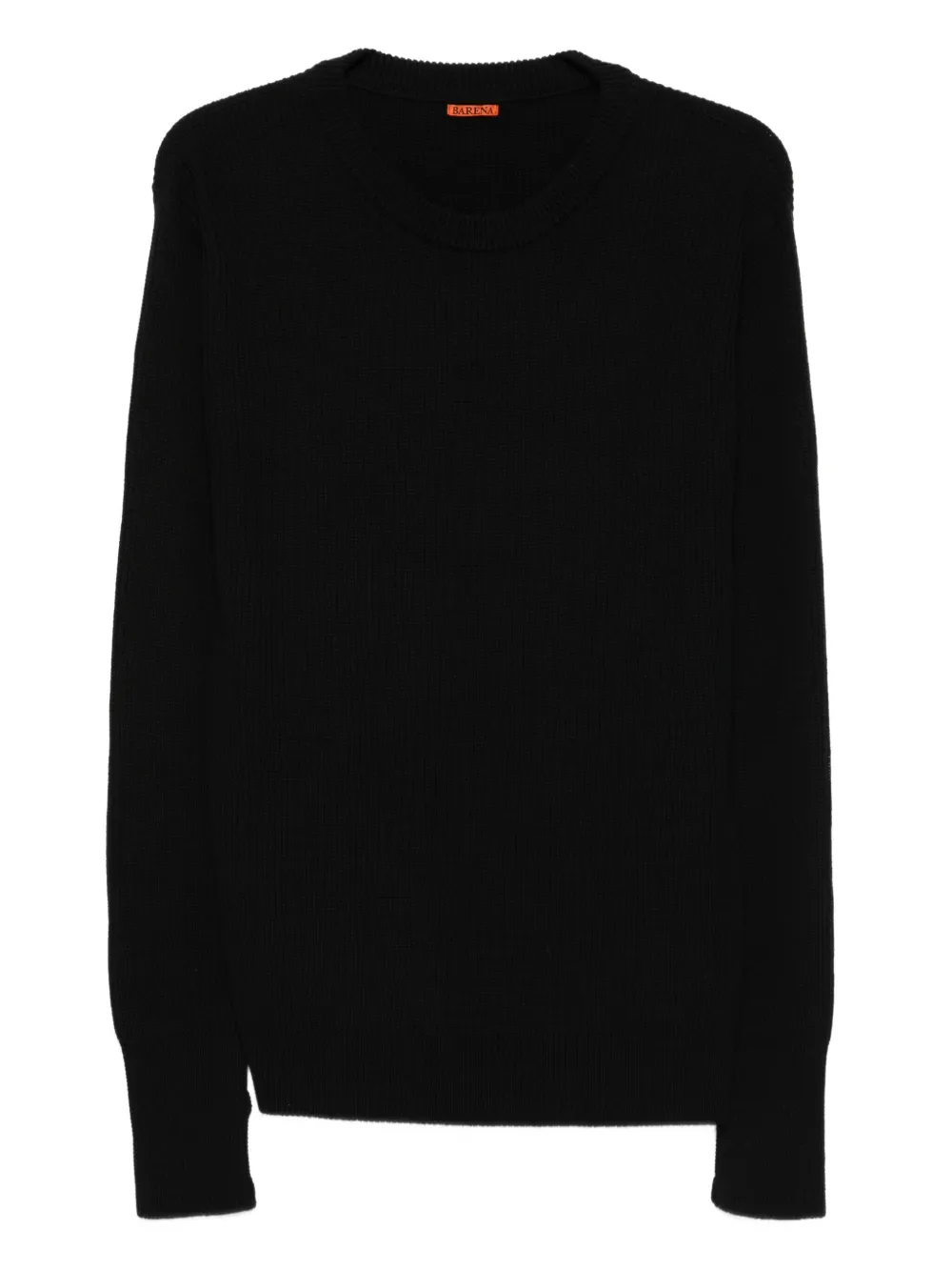 Barena ribbed crew-neck sweater | Black | Image 1