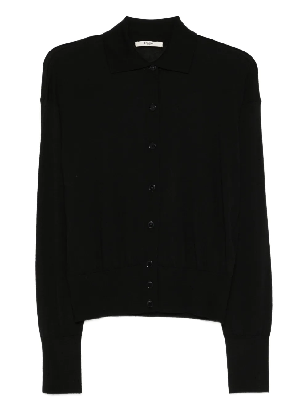 Barena buttoned ribbed cardigan | Black | Image 1