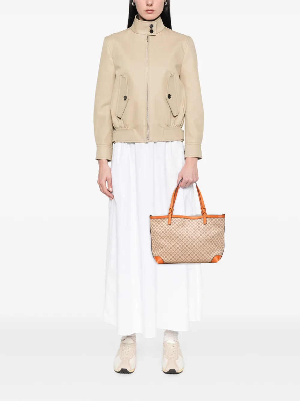 Gucci Pre-Owned 2000-2015 Medium Diamante Canvas Craft tote bag | Pre-Owned | Image 2