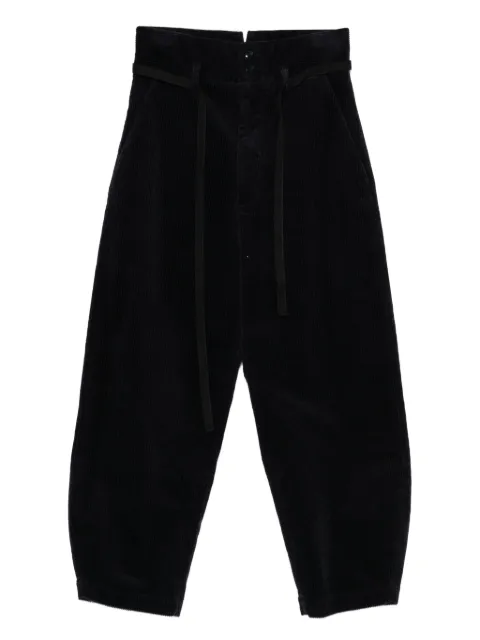 Barena belted corduroy trousers