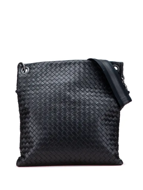 Bottega Veneta Pre-Owned 2010 Leather Intrecciato crossbody bag