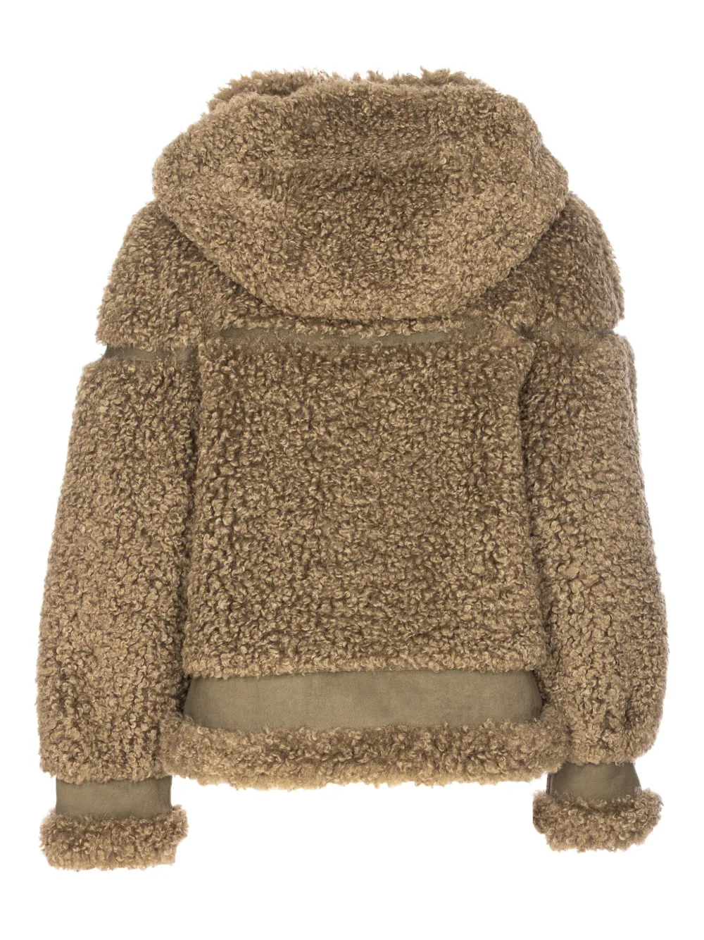 Vegancode Faux-shearling Jacket In Multi