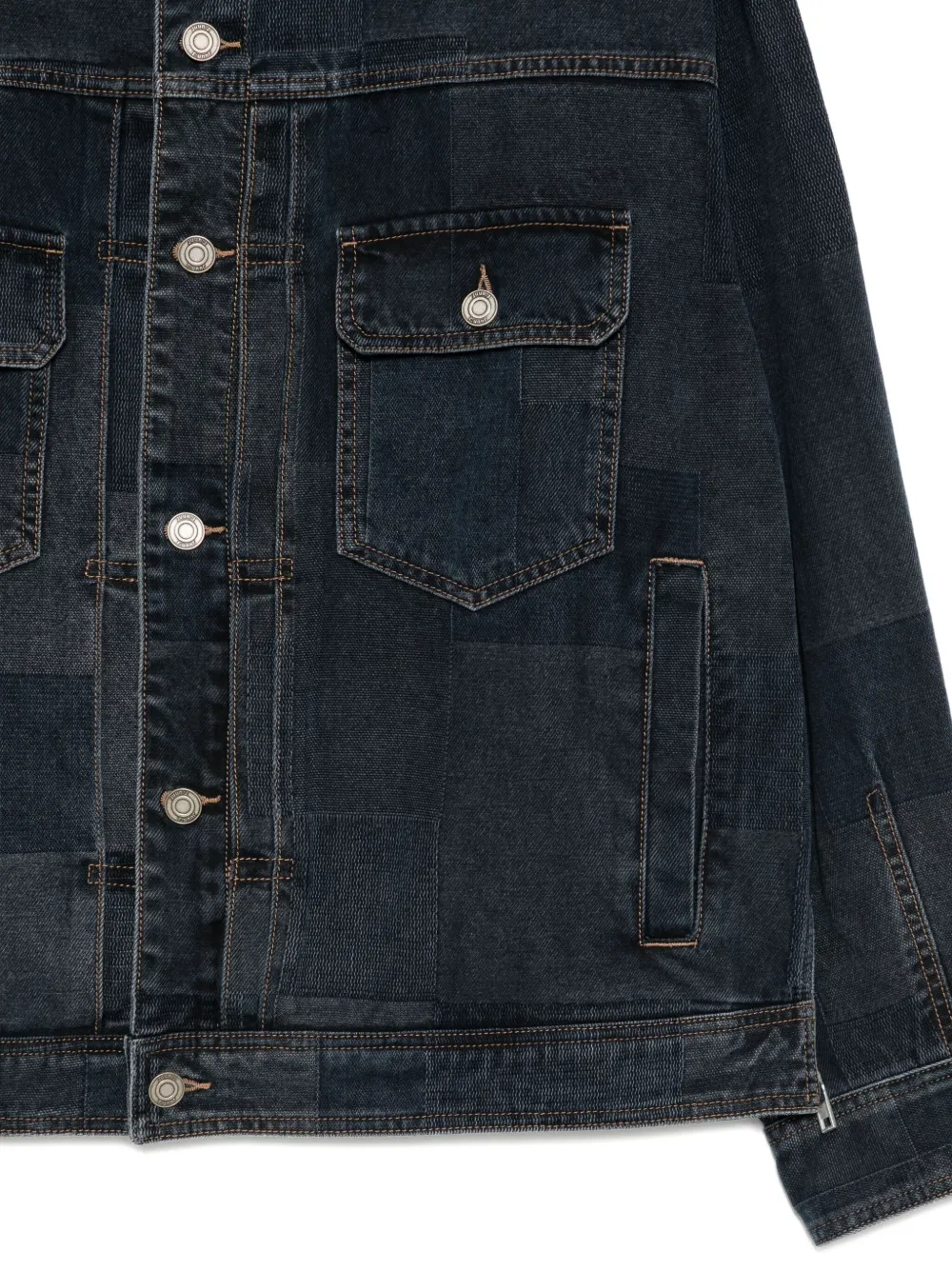 Juunj Cotton Denim Jacket In Blue