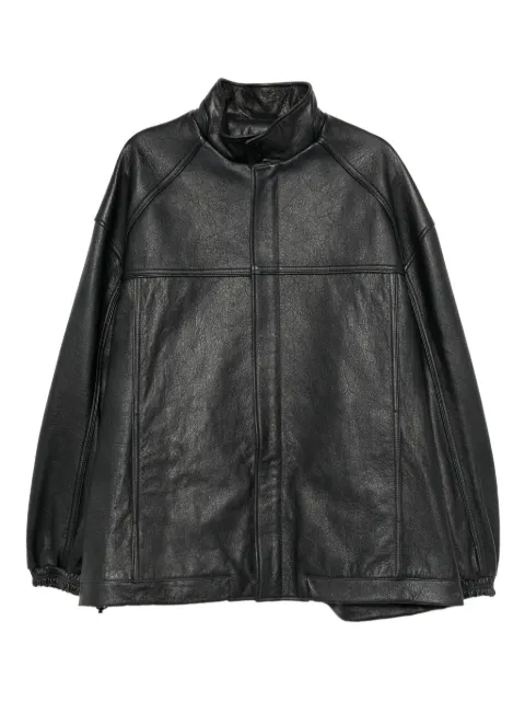 Juun.J dyed leather jacket