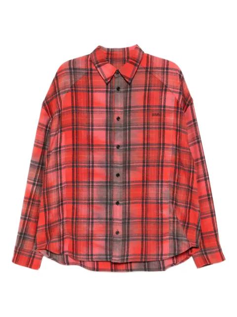 Juun.J plaided shirt