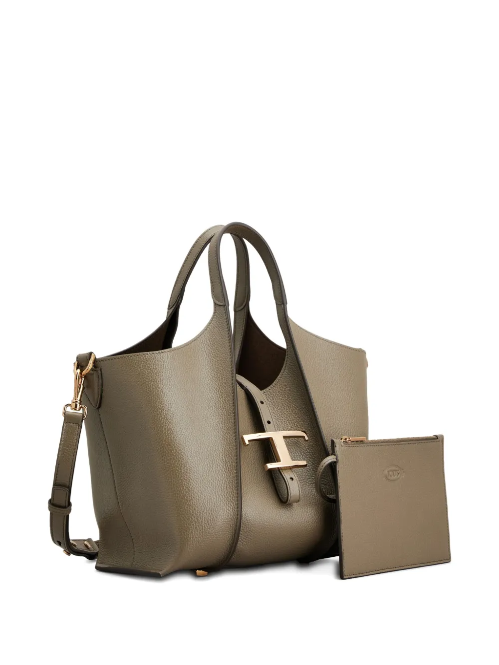 Tod's T Timeless shopper Groen