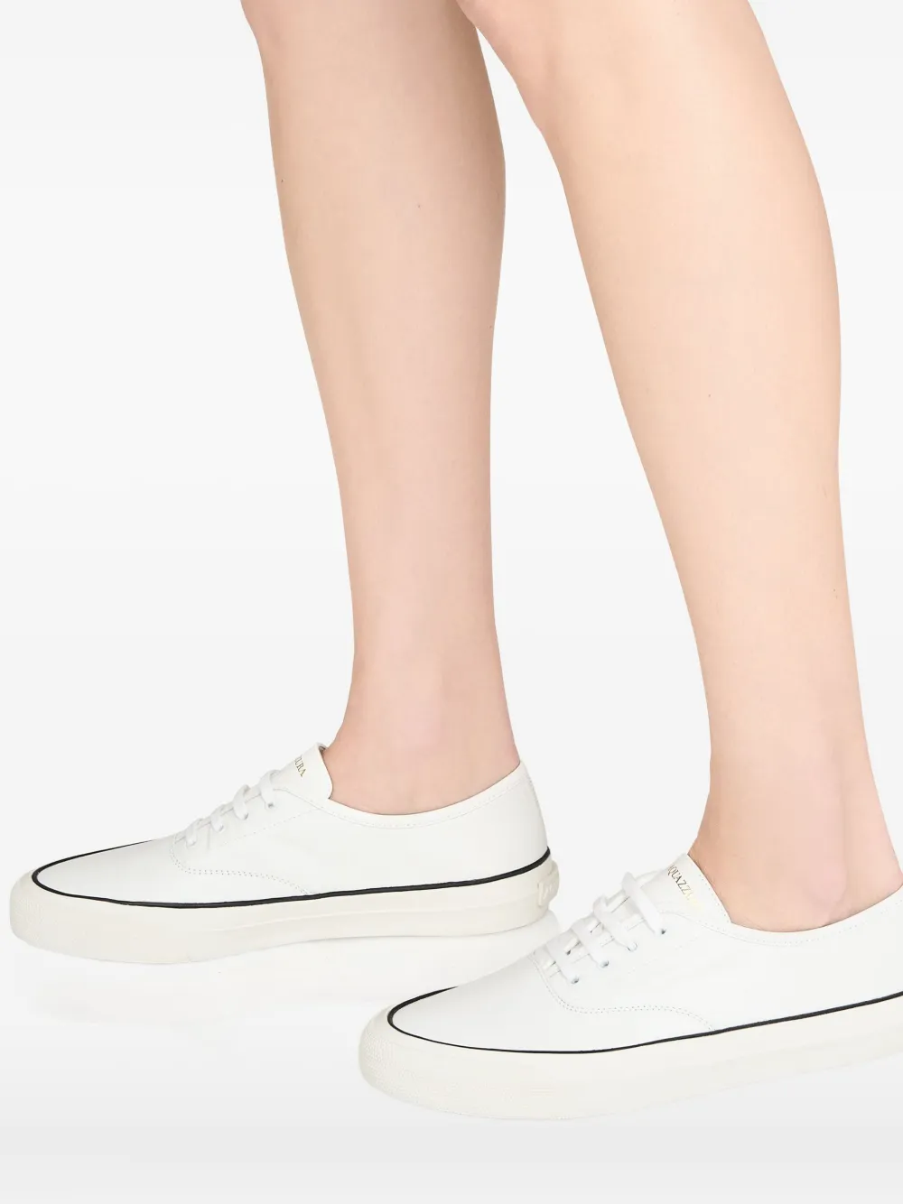 Aquazzura Leren sneakers Wit