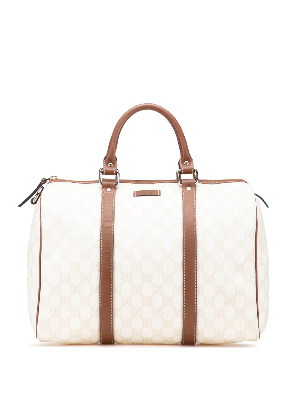 Gucci Pre-Owned 2000-2015 Medium GG Supreme Joy boston bag - ブラウン Gucci Pre-Owned 2000-2015 Medium GG Supreme Joy boston bag - ブラウン
